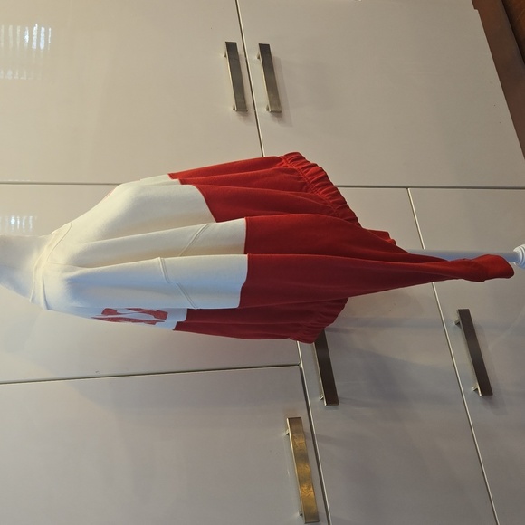 47 Brand Maryland Terrapins  Take Two Bonita Sweatshirt Red White XL - Picture 2 of 10